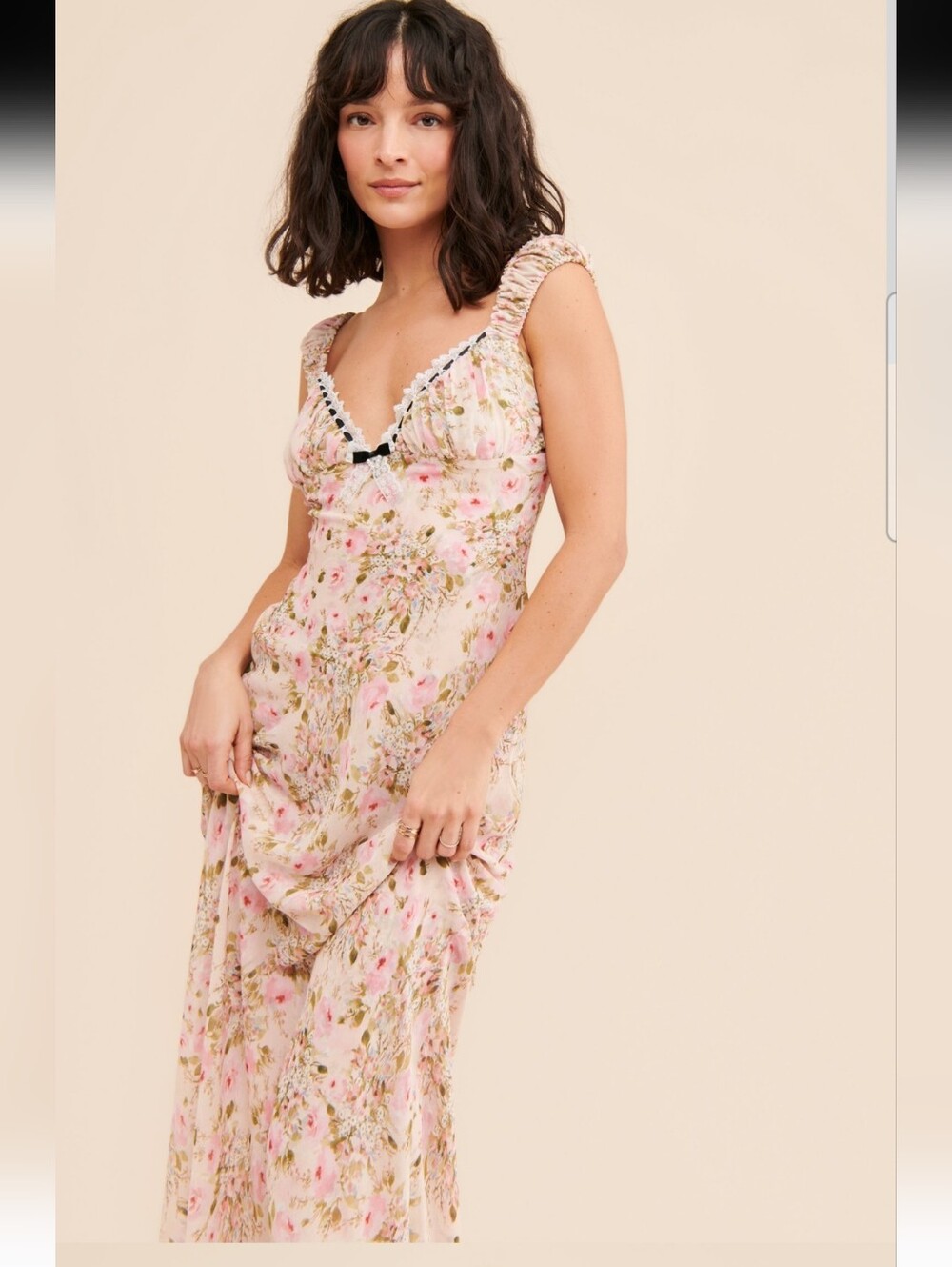 For Love And Lemons Emmaline Maxi Dress XL